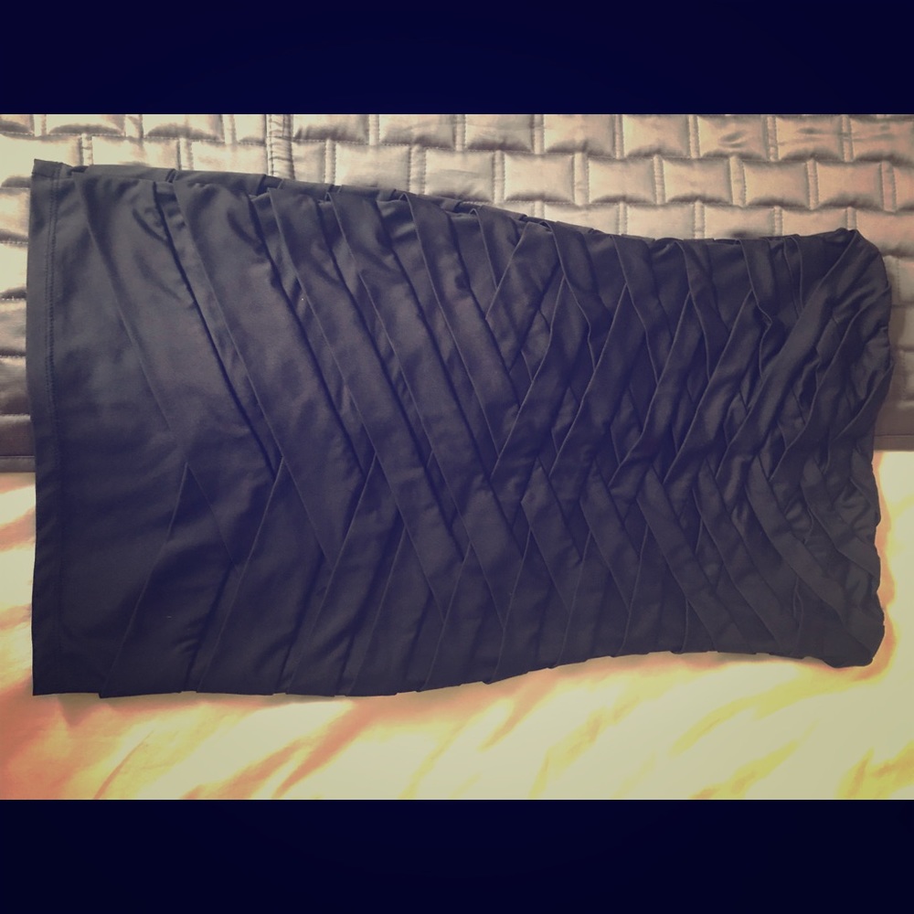 Black Bandeau party dress